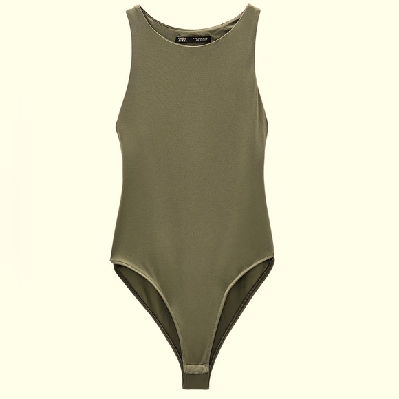 Zara Tops - Zara Halterneck Bodysuit
